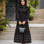 پیراهن مشکی تایما