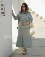 ست دو تیکه شومیز دامن لیندا - تصویر 5