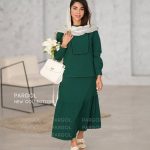 ست دو تیکه شومیز دامن لیندا