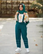 شلوار ساسبند دار آماندا - تصویر 7
