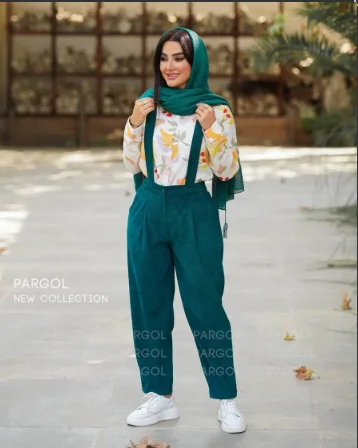 شلوار ساسبند دار آماندا - تصویر 7