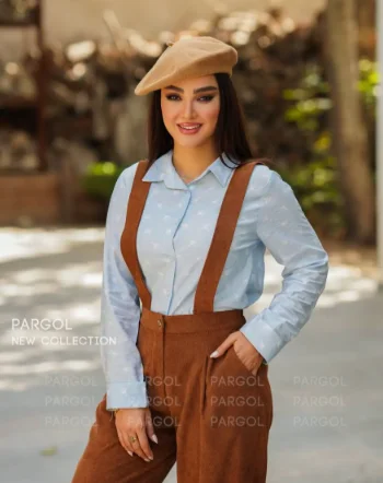 شلوار ساسبند دار آماندا - تصویر 8