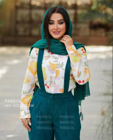 شلوار ساسبند دار آماندا - تصویر 4