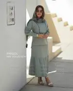 ست دو تیکه شومیز دامن لیندا - تصویر 6
