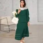 ست دو تیکه شومیز دامن لیندا
